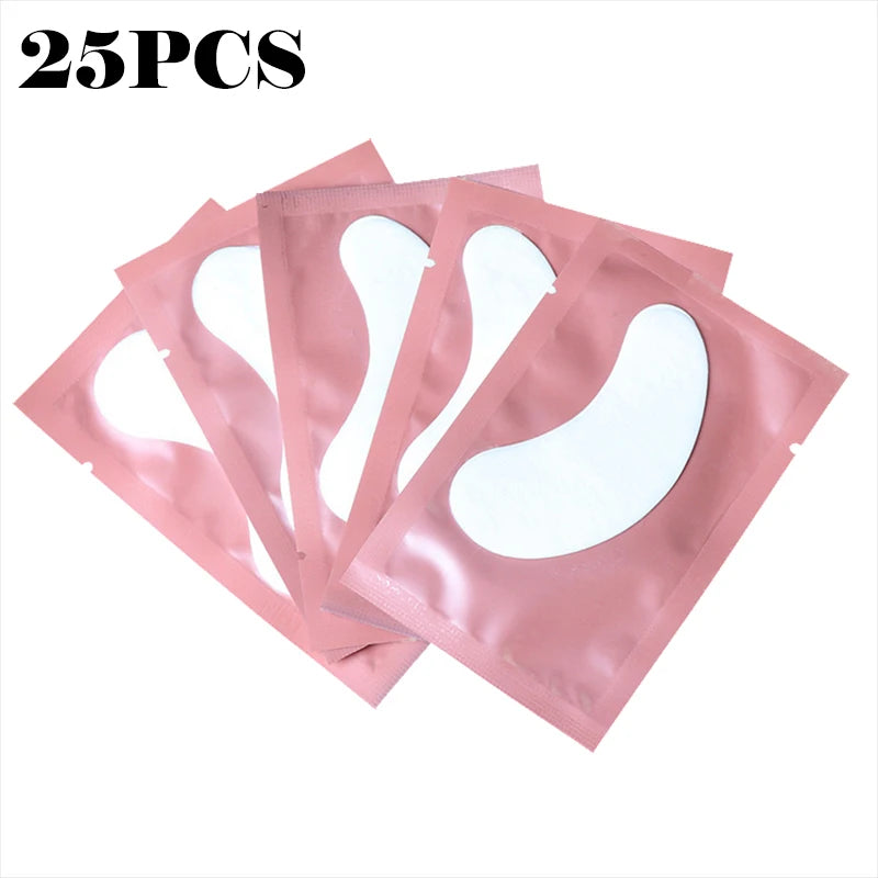 50 Pieces Of Hydrogel Eyelash Patch Grafting Eyelashes Isolating Pad Eyelash Patch Beauty  Moisturizing Eye Mask for Long-lastin