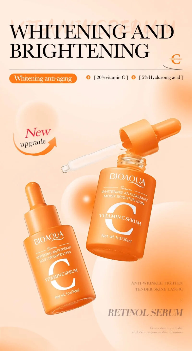 BIOAOUA Retinol Essence Anti-wrinkle Hydrating Moisturizing Nourishing Brightening Skin Color Face Serum Skin Care Products