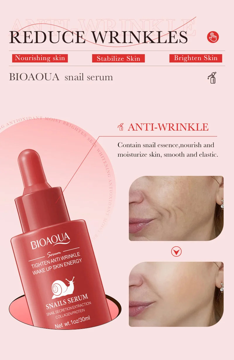 BIOAOUA Retinol Essence Anti-wrinkle Hydrating Moisturizing Nourishing Brightening Skin Color Face Serum Skin Care Products