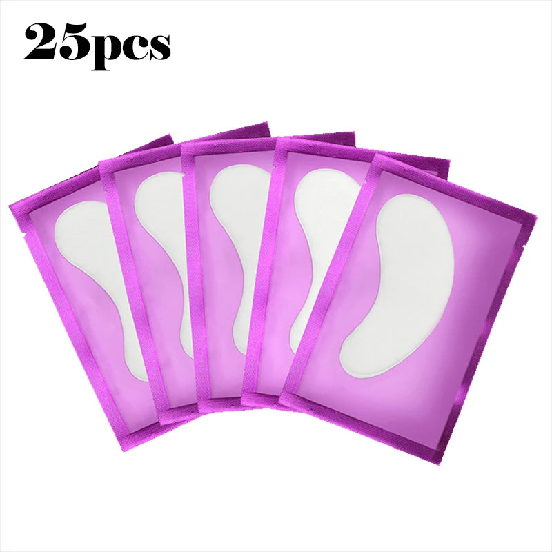 50 Pieces Of Hydrogel Eyelash Patch Grafting Eyelashes Isolating Pad Eyelash Patch Beauty  Moisturizing Eye Mask for Long-lastin