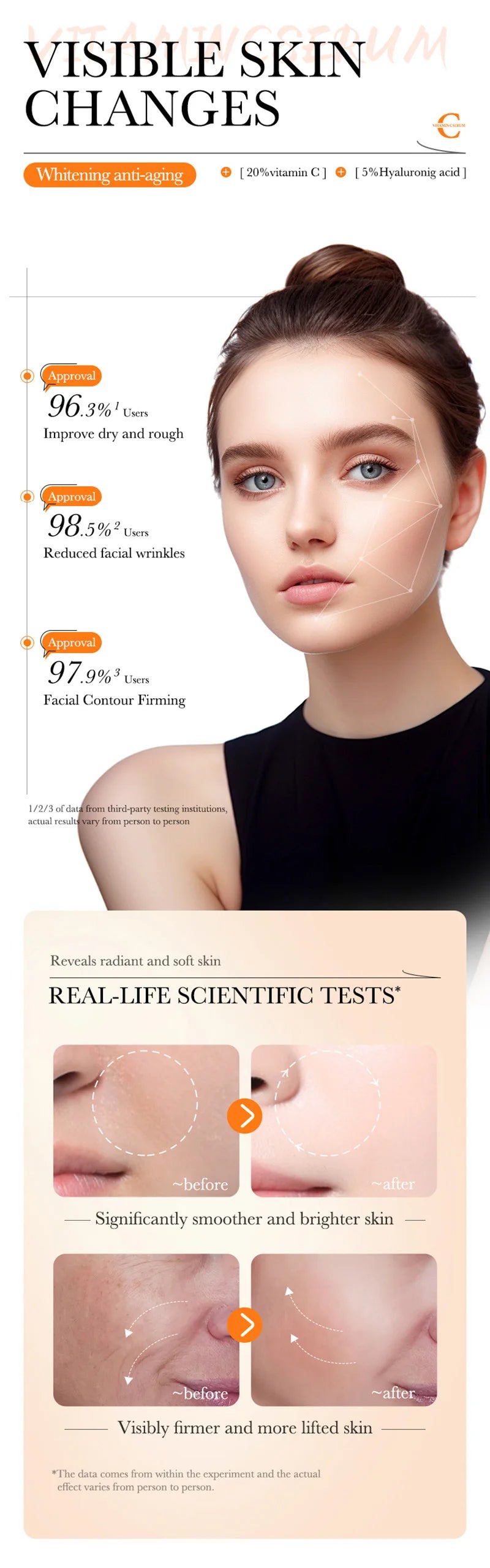 BIOAOUA Retinol Essence Anti-wrinkle Hydrating Moisturizing Nourishing Brightening Skin Color Face Serum Skin Care Products